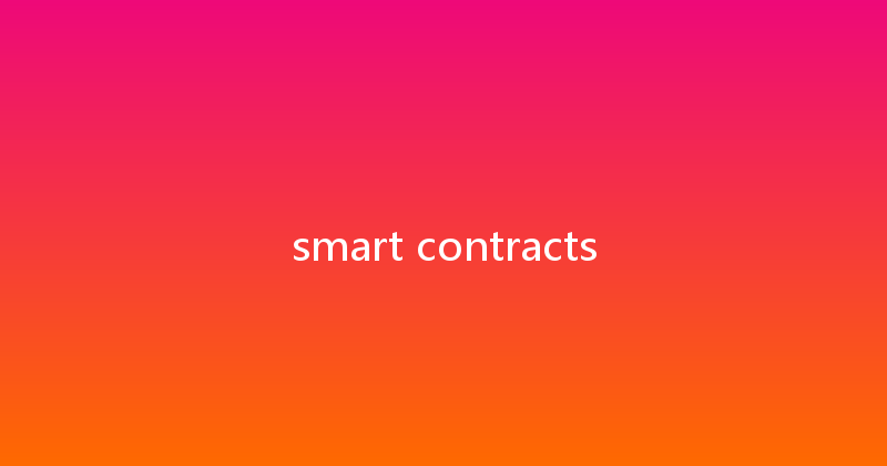 smart contracts 